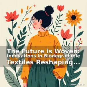 Read more about the article The Future is Woven: Innovations in Biodegradable Textiles Reshaping Sustainable Fashion