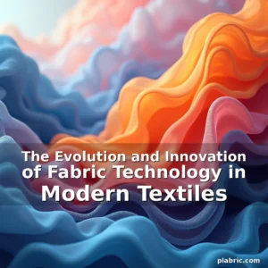 Read more about the article The Evolution and Innovation of Fabric Technology in Modern Textiles