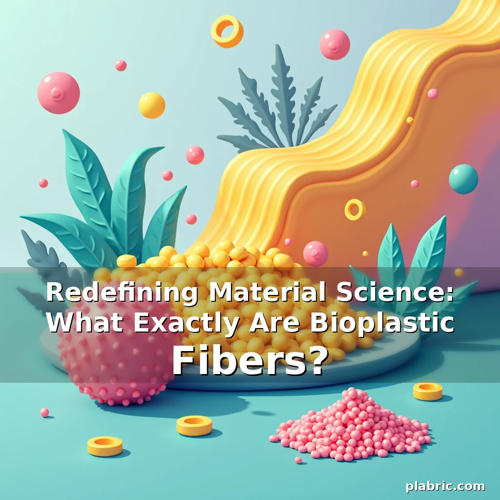 Read more about the article Redefining Material Science: What Exactly Are Bioplastic Fibers?
