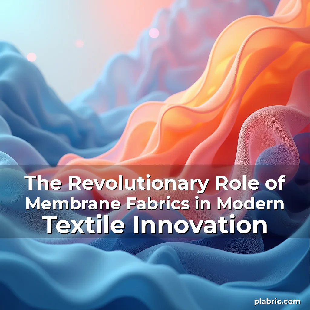 Read more about the article The Revolutionary Role of Membrane Fabrics in Modern Textile Innovation
