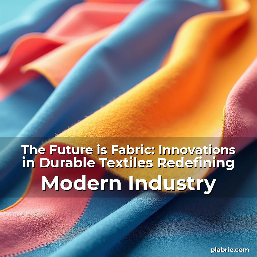 Read more about the article The Future is Fabric: Innovations in Durable Textiles Redefining Modern Industry
