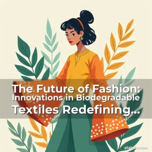 Read more about the article The Future of Fashion: Innovations in Biodegradable Textiles Redefining Sustainability