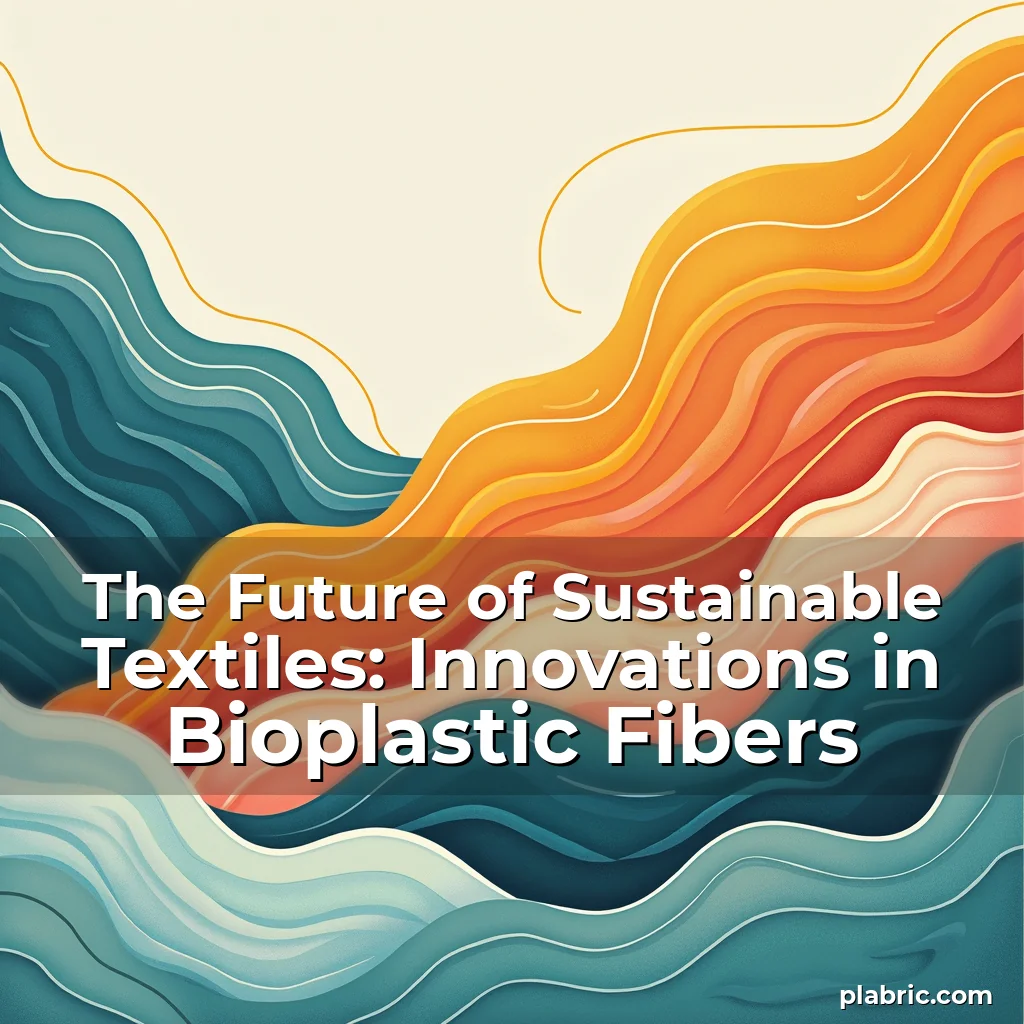 Read more about the article The Future of Sustainable Textiles: Innovations in Bioplastic Fibers