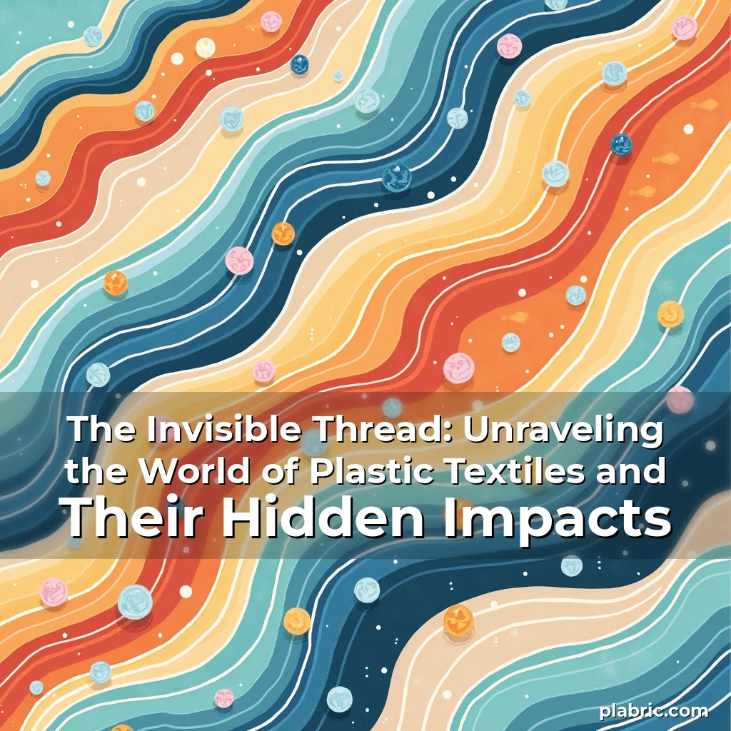 Read more about the article The Invisible Thread: Unraveling the World of Plastic Textiles and Their Hidden Impacts