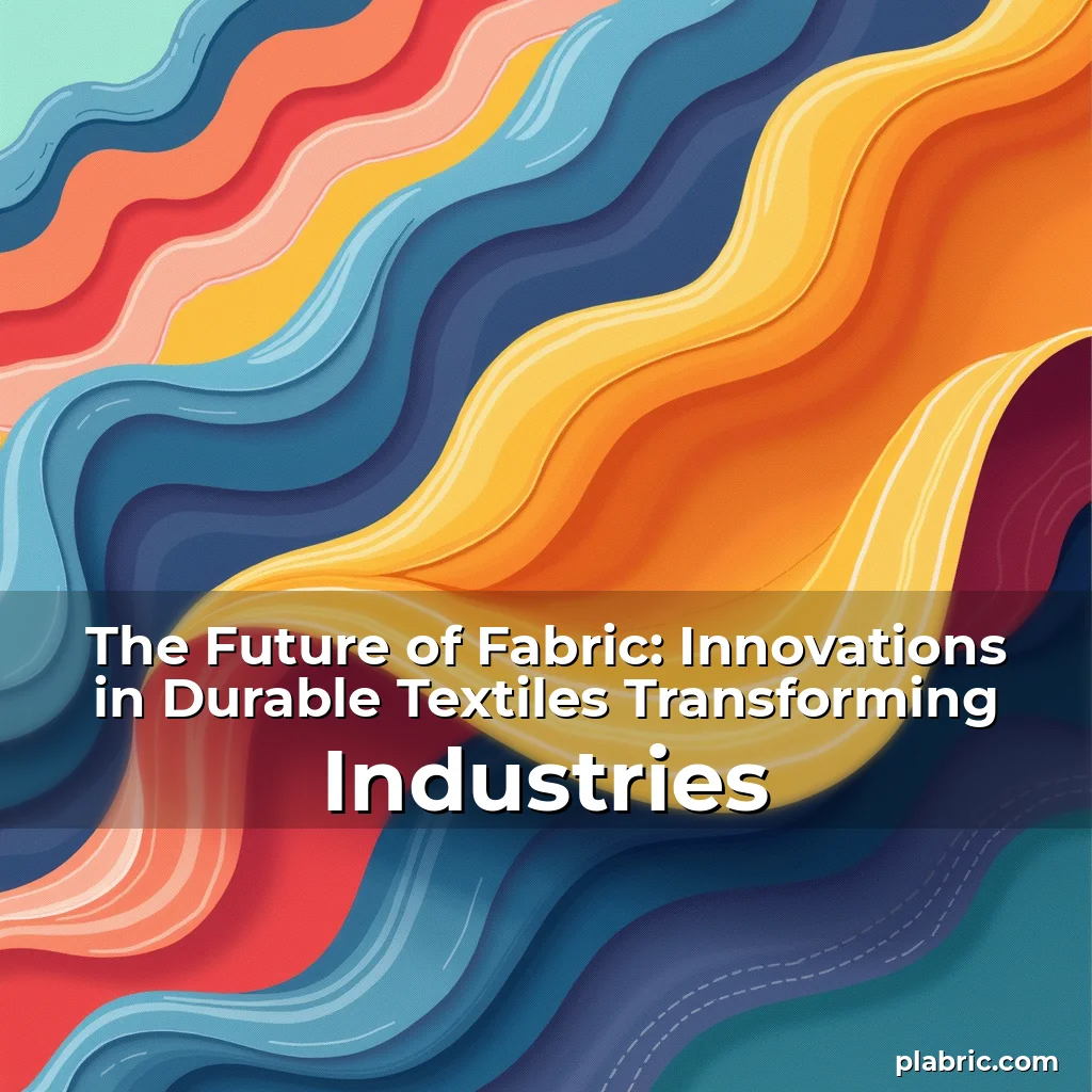 Read more about the article The Future of Fabric: Innovations in Durable Textiles Transforming Industries