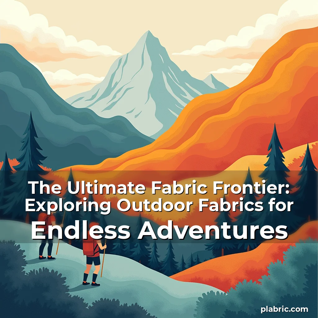 Read more about the article The Ultimate Fabric Frontier: Exploring Outdoor Fabrics for Endless Adventures